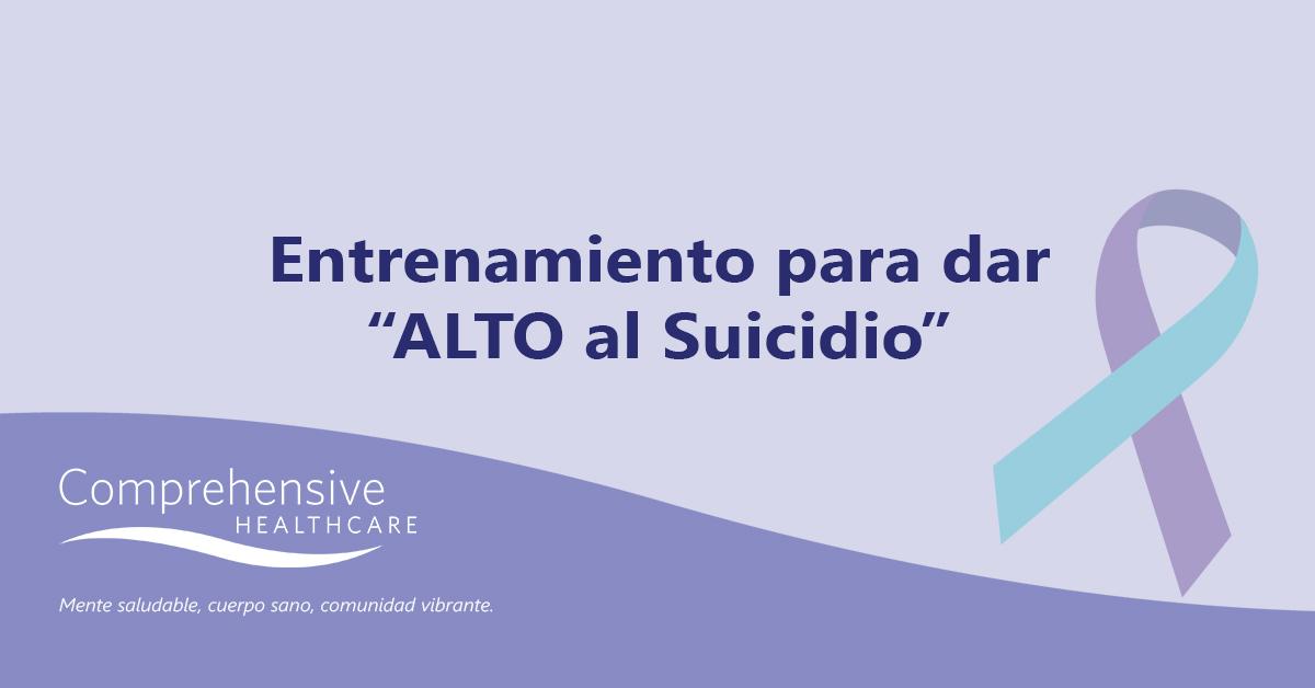 Entrenamiento para dar “ALTO al Suicidio”